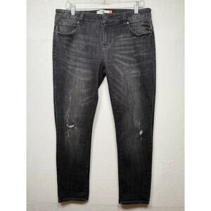 Cabi Distressed Slim Boyfriend Jeans Size 8